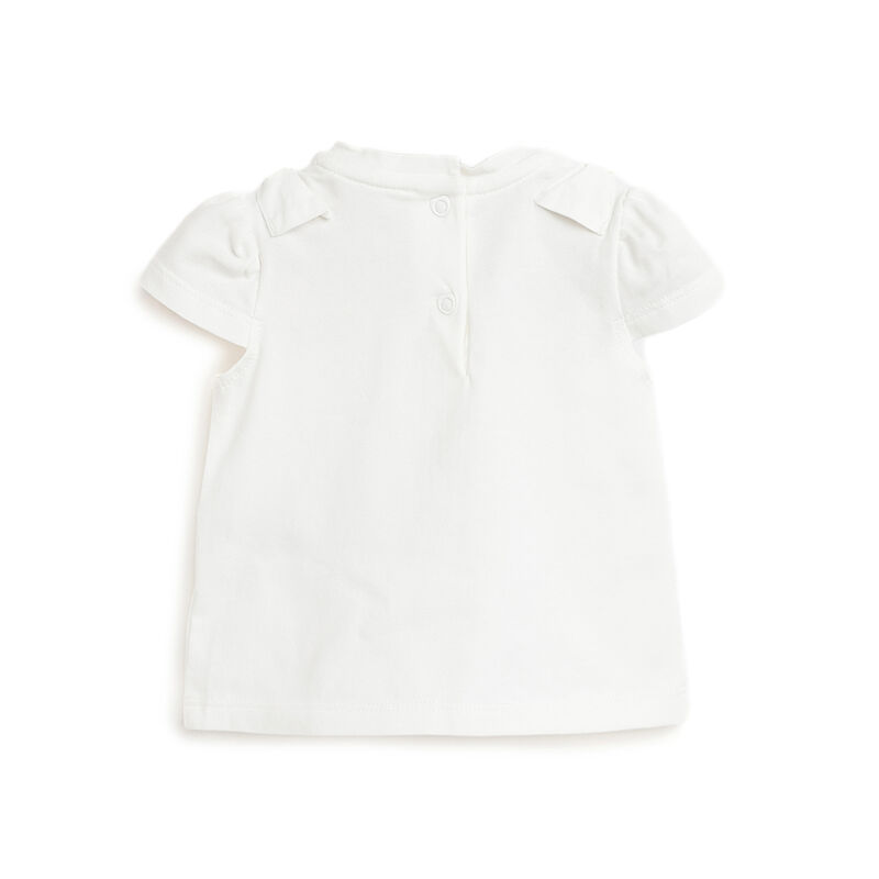 Girls Bronze Embellished Short Sleeve T-Shirt image number 1